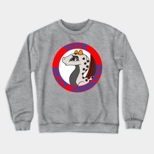 Vote for Kelvin the Dragon Crewneck Sweatshirt